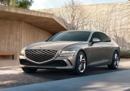 제네시스, 디테일 높인 ‘G80 부분변경’ 디자인 공개