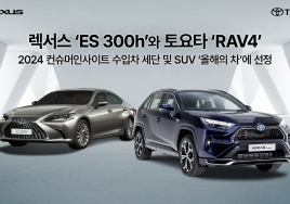 렉서스 ES 300h, 컨슈머인사이트 수입 세단 부문 '올해의 차' 선정